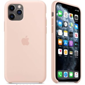 Case Silicona iphone 11 Pro Max Rosa Gold