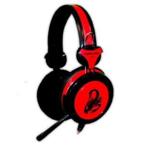AUDIFONO HALION S2 DRAGON GAMER | NEGRO-ROJO