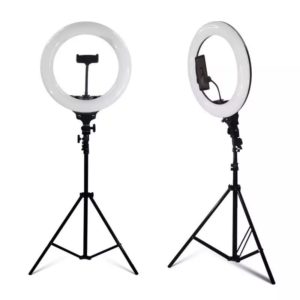Kit Aro de luz Led 14" (36cm) ,Tripode de 2.10 M, con Control remoto