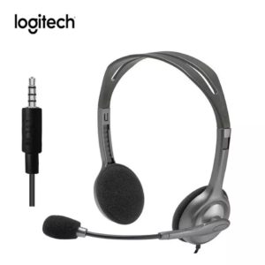 Audifonos Logitech H111 con Microfono  Negro