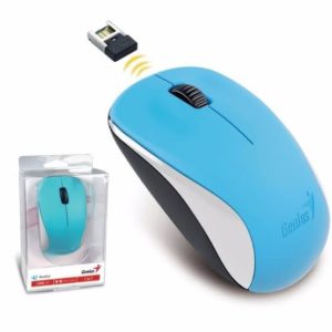 Mouse óptico Inalámbrico Genius NX-7000 Celeste