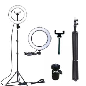 Aro de luz LED 26 cm , fuente de alimentación USB